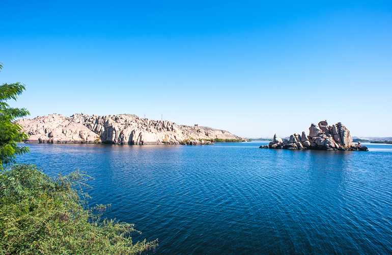 Lake Nasser In Africa