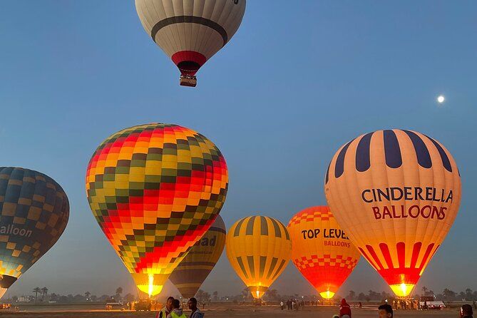 Passeio de Balão de Ar Quente em Luxor