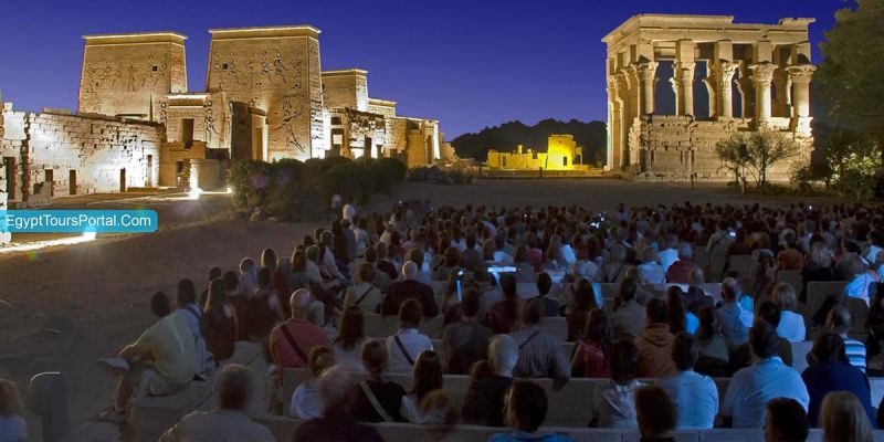 Sound and Light Show at Philae Temple