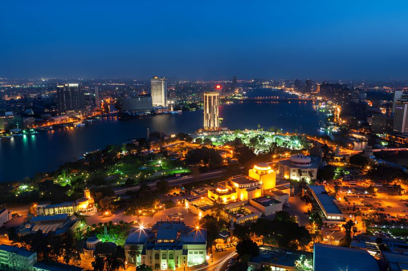 Egypt At Night